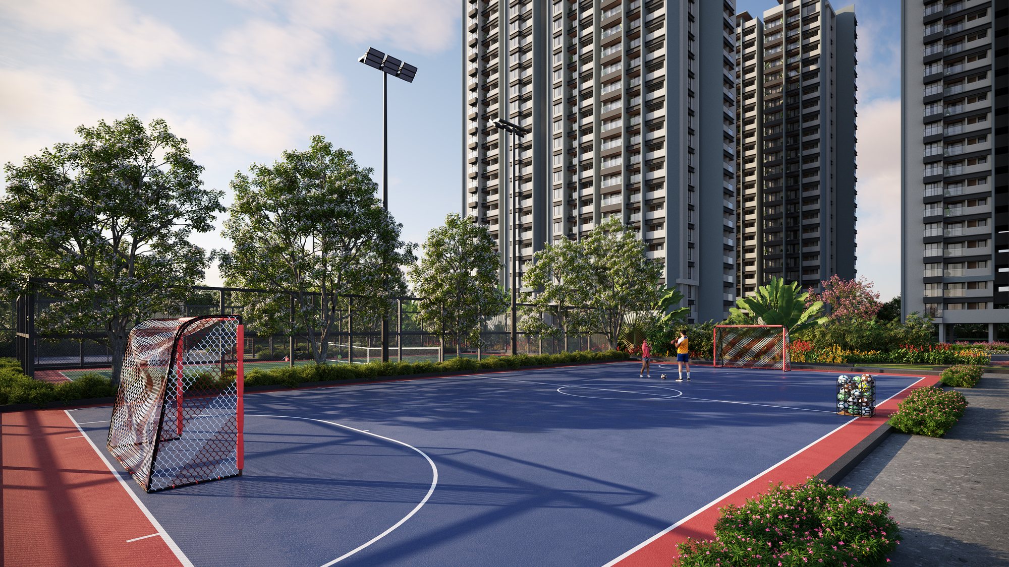 Habulus Oasis Grove multi-sports court
